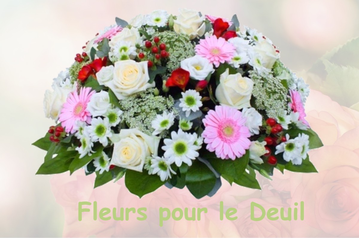 fleurs deuil BOISMORAND